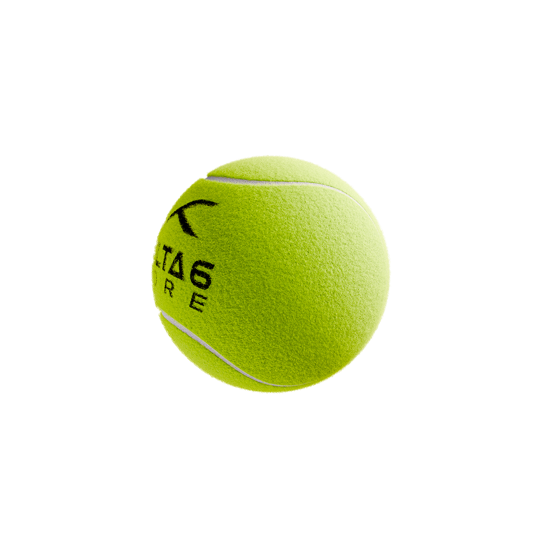 HUNDRED Delta 6 Core Cricket Tennis Ball Box (PACK OF 6) - Green