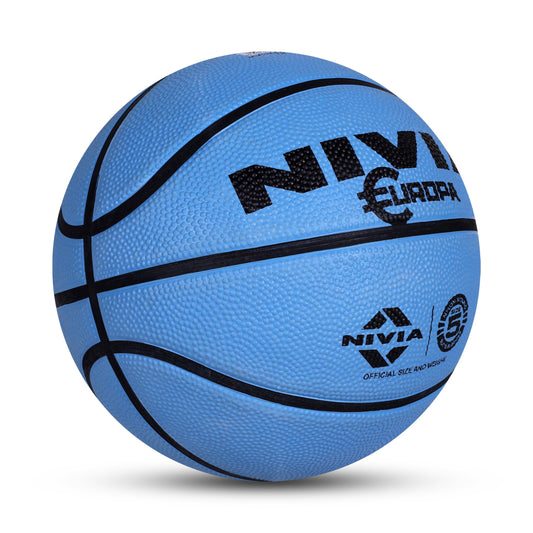 NIVIA Europa Basketball | Size 5 | Beginners & Training