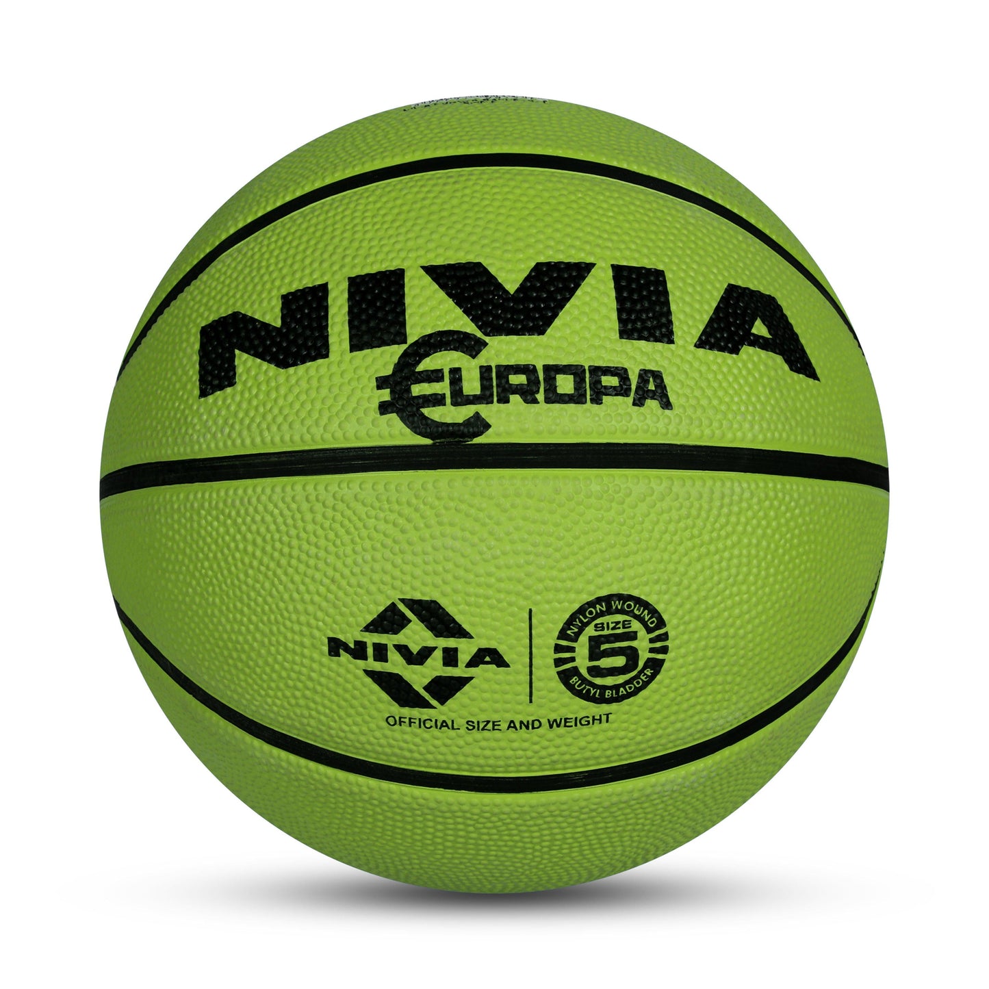 NIVIA Europa Basketball | Size 5 | Beginners & Training