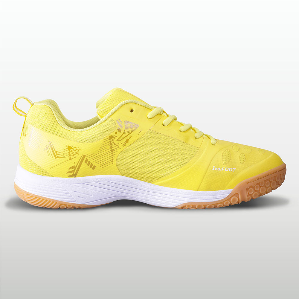 Nivia HY-Court 2.1 Badminton Shoe for Mens | Rubber Sole Shoes with Upper Mesh for Sports, Badminton, Volleyball, Squash, Table Tennis, Nonmarking Sole