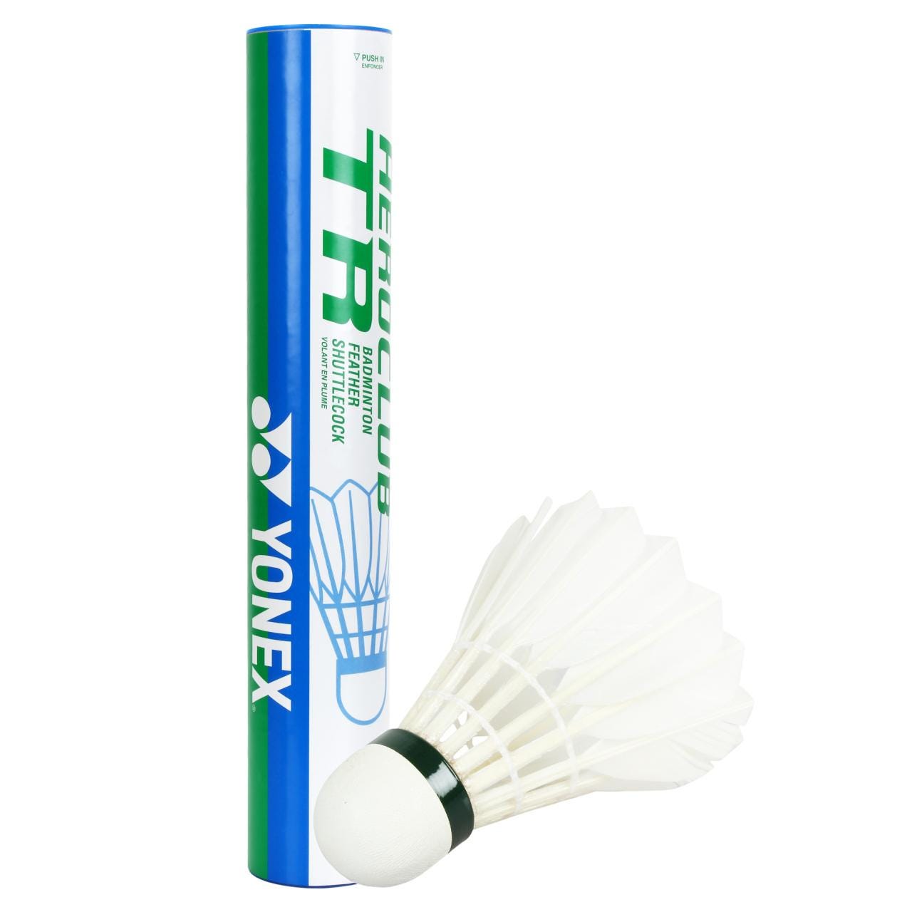 YONEX AEROCLUB TR Badminton Feather Shuttlecock Box/Tube | ACB-TR