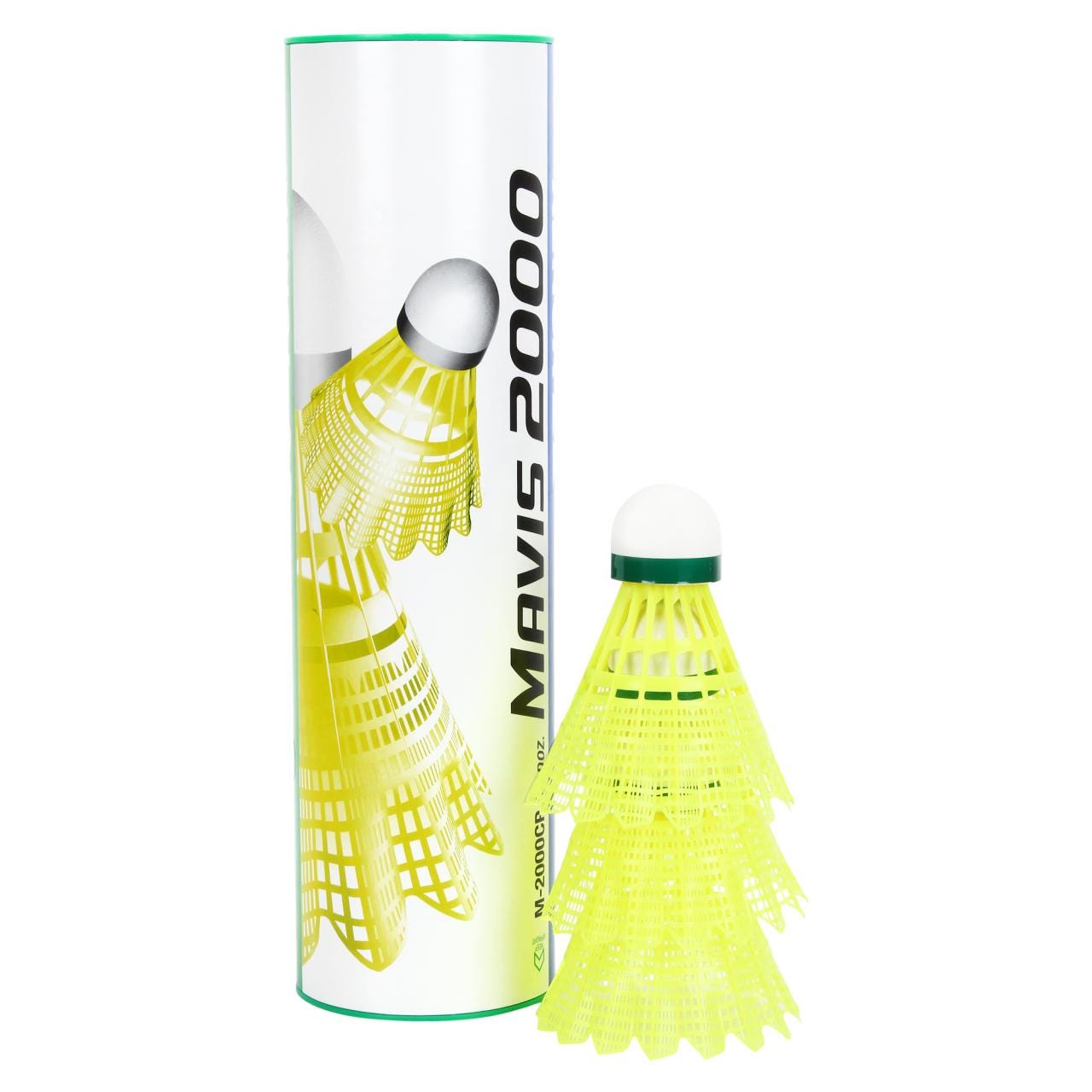 Yonex Mavis 2000 Nylon Badminton Shuttlecock Box, Pack of 6