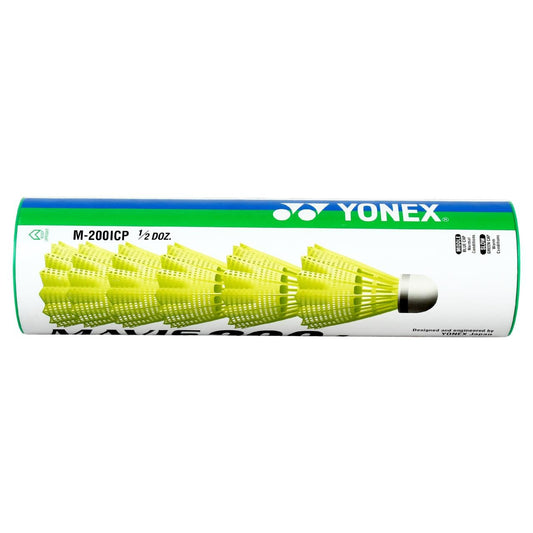 Yonex Mavis 200i Nylon Shuttle Cock, Pack of 6