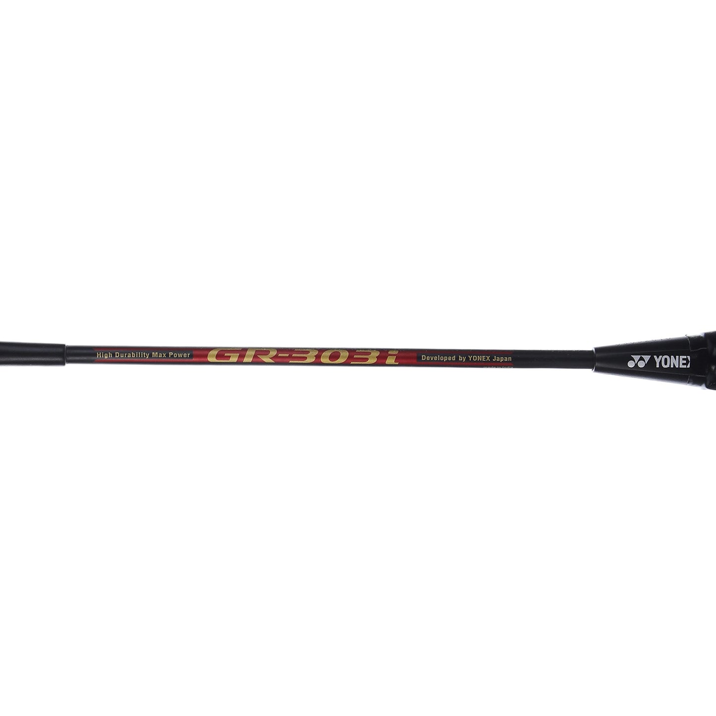 YONEX GR 303i Aluminium Strung Badminton Racket with Full Racket Cover | for Beginners | 83 Grams | High Durability