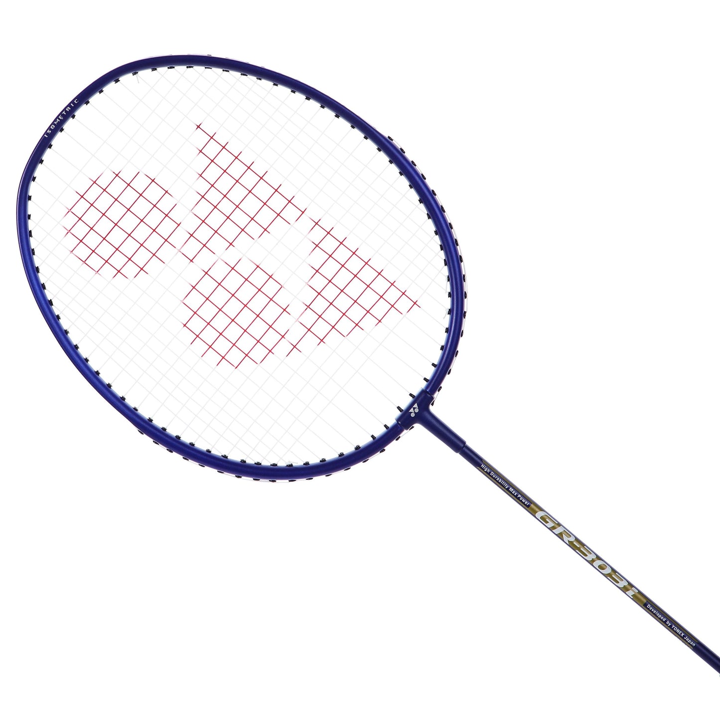 YONEX GR 303i Aluminium Strung Badminton Racket with Full Racket Cover | for Beginners | 83 Grams | High Durability