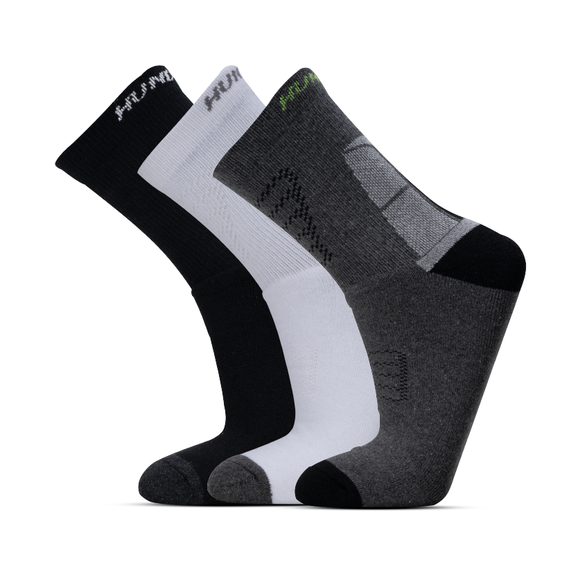 HUNDRED Ace Performance Socks - Assorted - Pack of 3 Pair Socks
