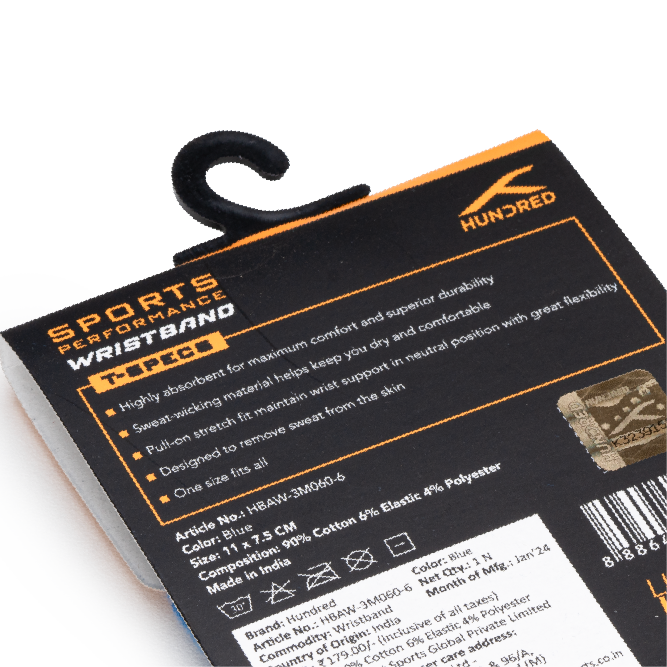 HUNDRED Solid Tone Wristband