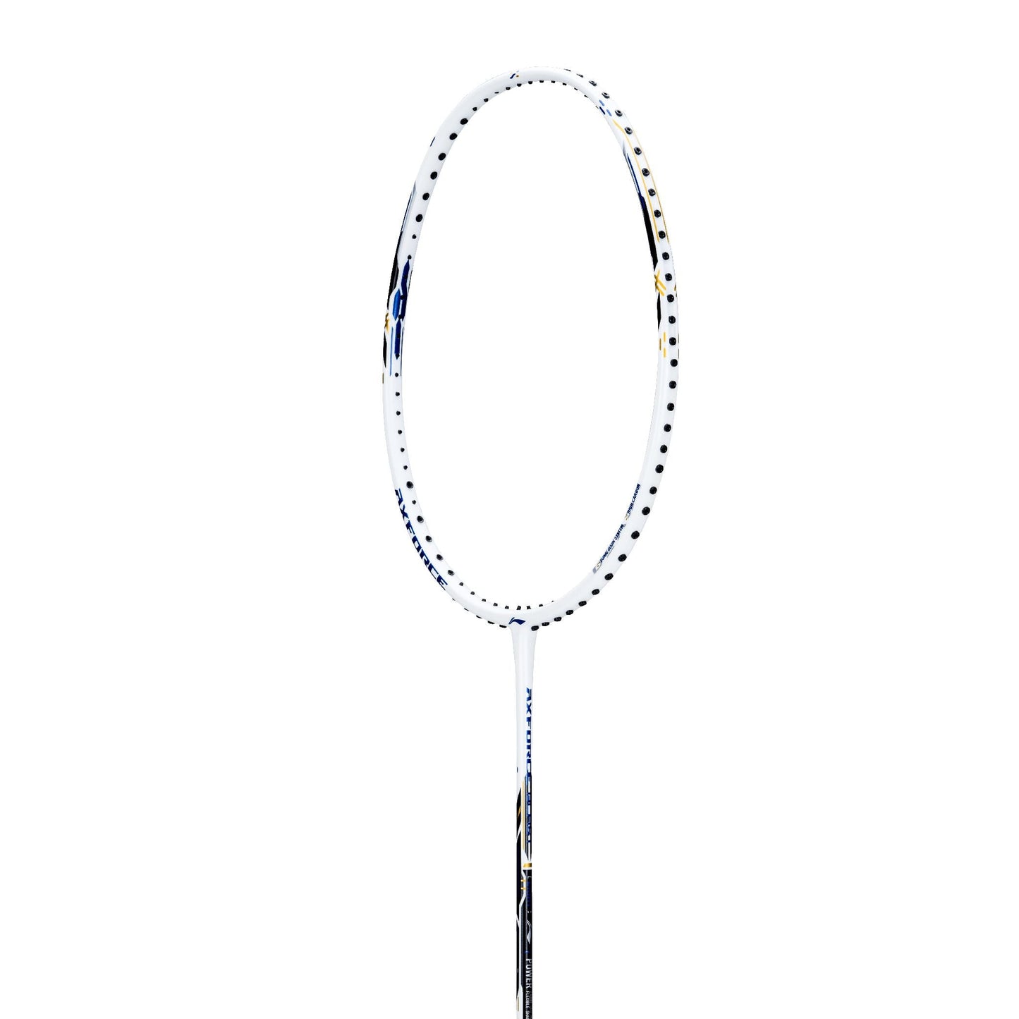 LINING AxForce Blast Unstrung Badminton Racket | Head Heavy | Carbon Fibre | Attacking