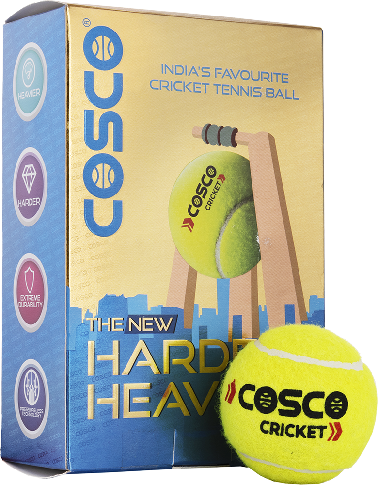 COSCO LITE Cricket Tennis Ball Box with Single Ball View