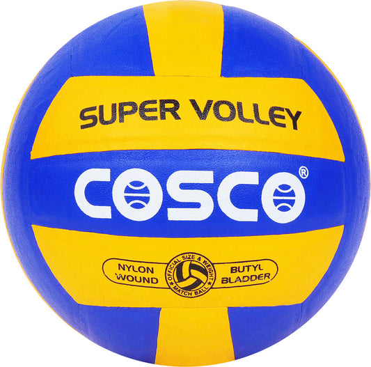 Cosco Super Volley Volleyball, Size 4, Multicolor