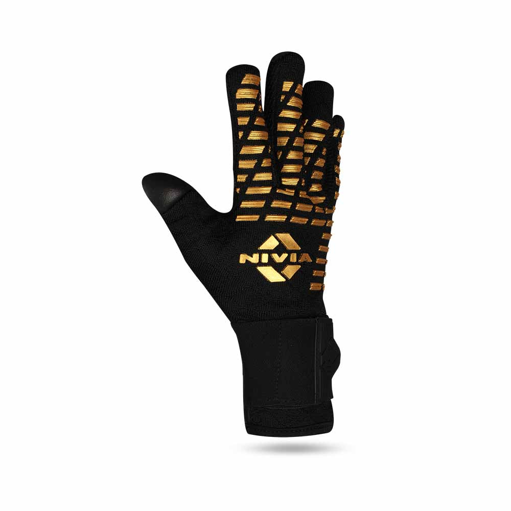 Nivia Ashtang Rubber Football GoalKeeper Gloves