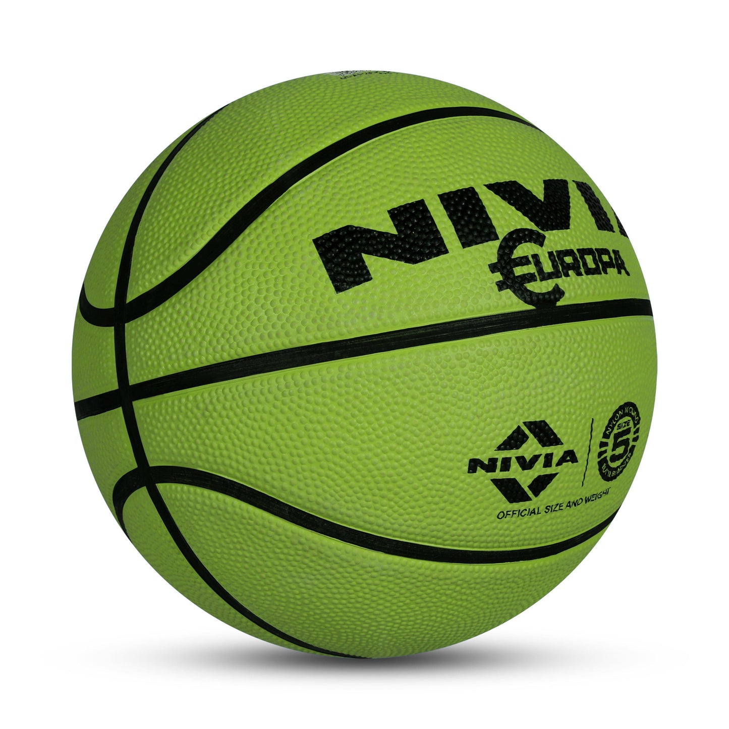 NIVIA Europa Basketball | Size 5 | Beginners & Training