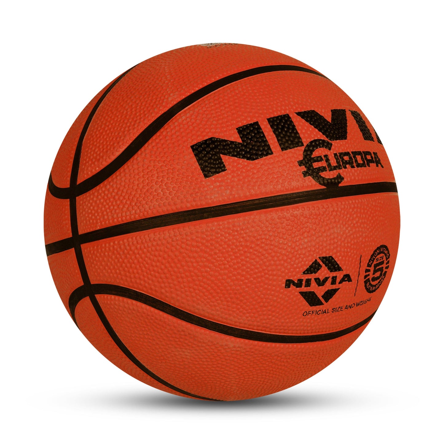 NIVIA Europa Basketball | Size 5 | Beginners & Training
