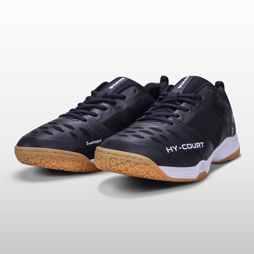 Nivia HY-Court 2.1 Badminton Shoe for Mens | Rubber Sole Shoes with Upper Mesh for Sports, Badminton, Volleyball, Squash, Table Tennis, Nonmarking Sole