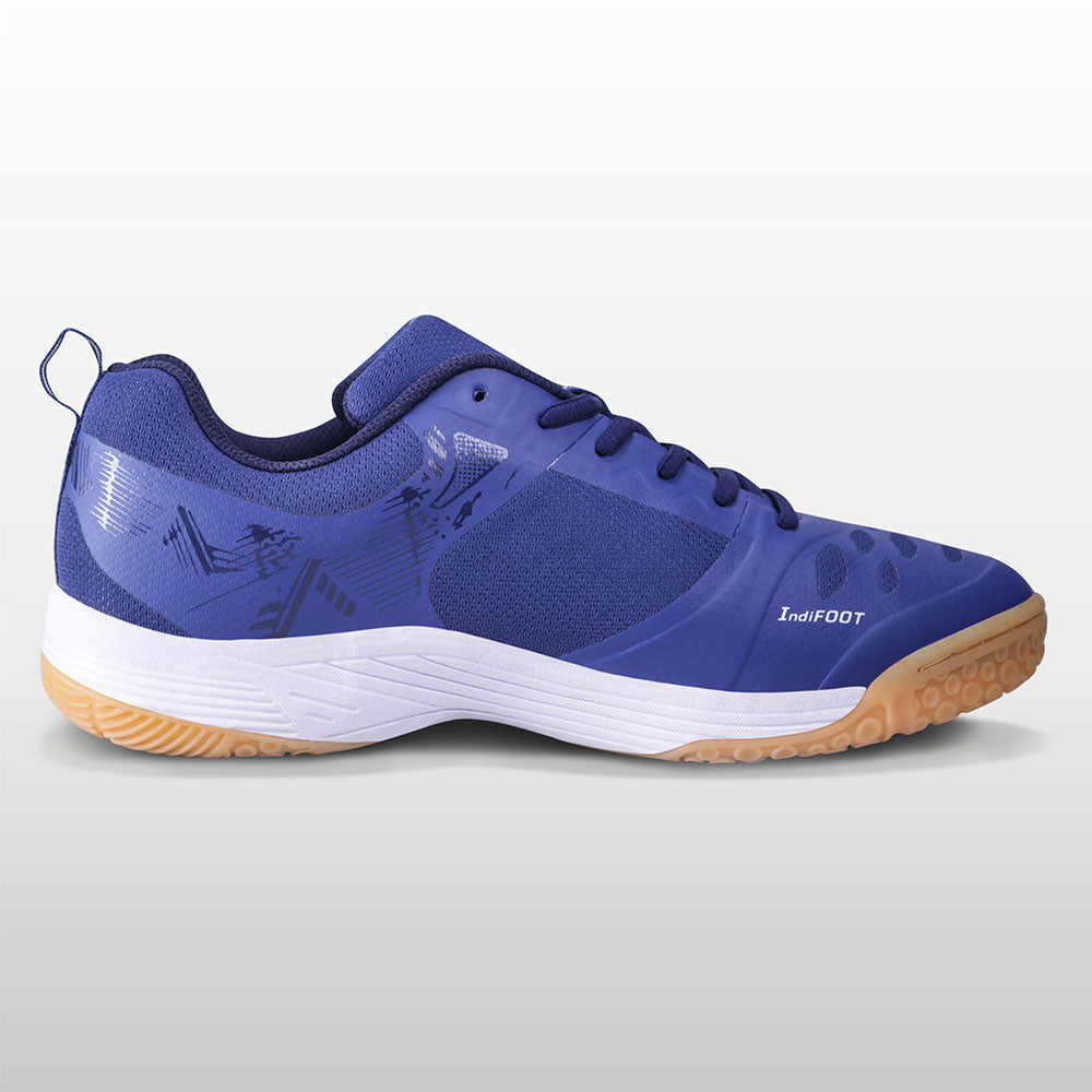 Nivia HY-Court 2.1 Badminton Shoe for Mens | Rubber Sole Shoes with Upper Mesh for Sports, Badminton, Volleyball, Squash, Table Tennis, Nonmarking Sole