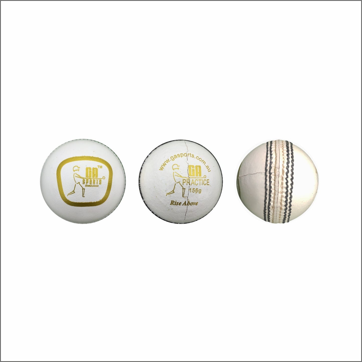 GA Practice Cricket Leather Ball