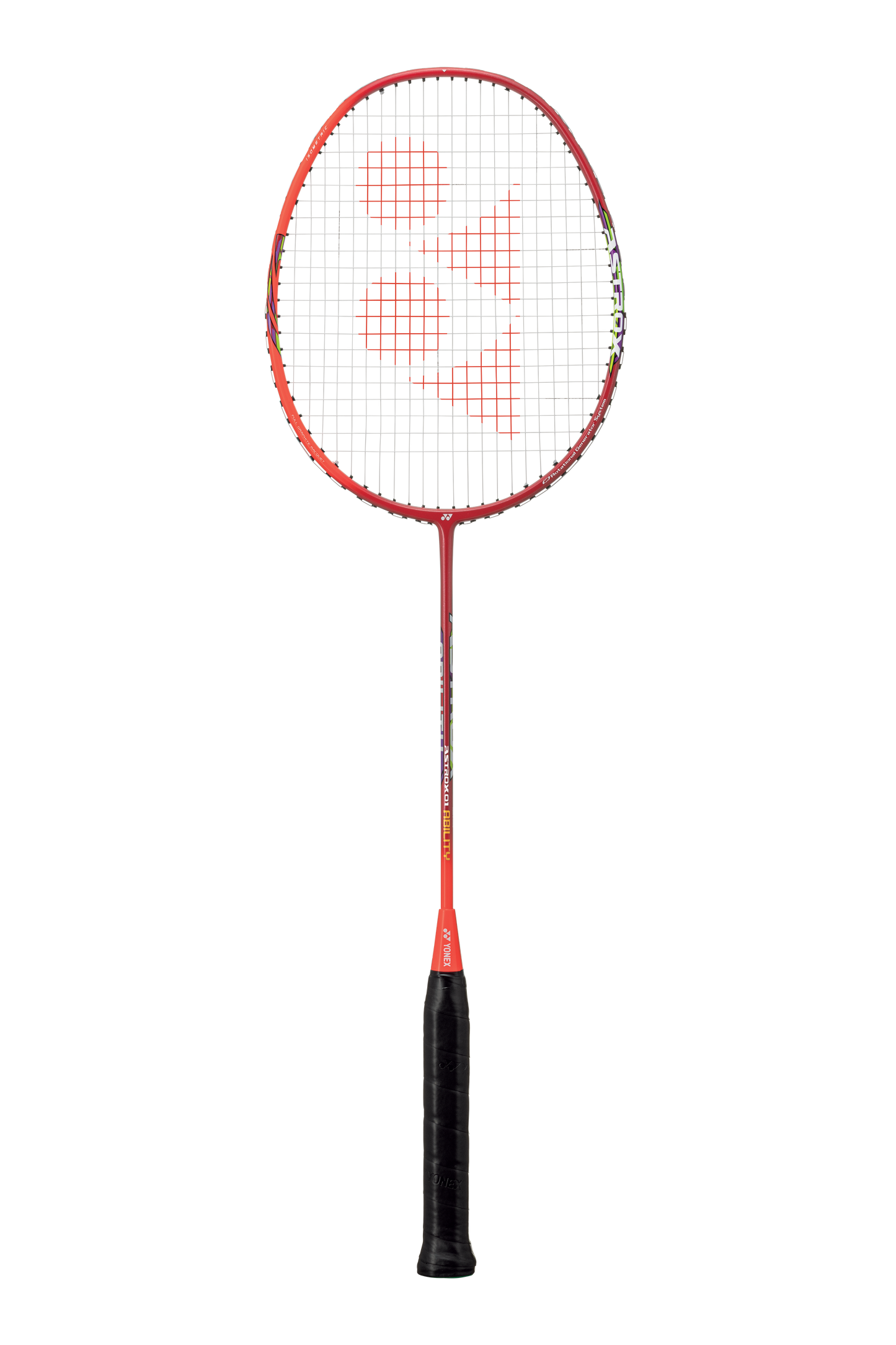 YONEX Astrox 01 Ability Badminton Racket  (4U, Hi-Flex) | Strung | Red | Power & Control