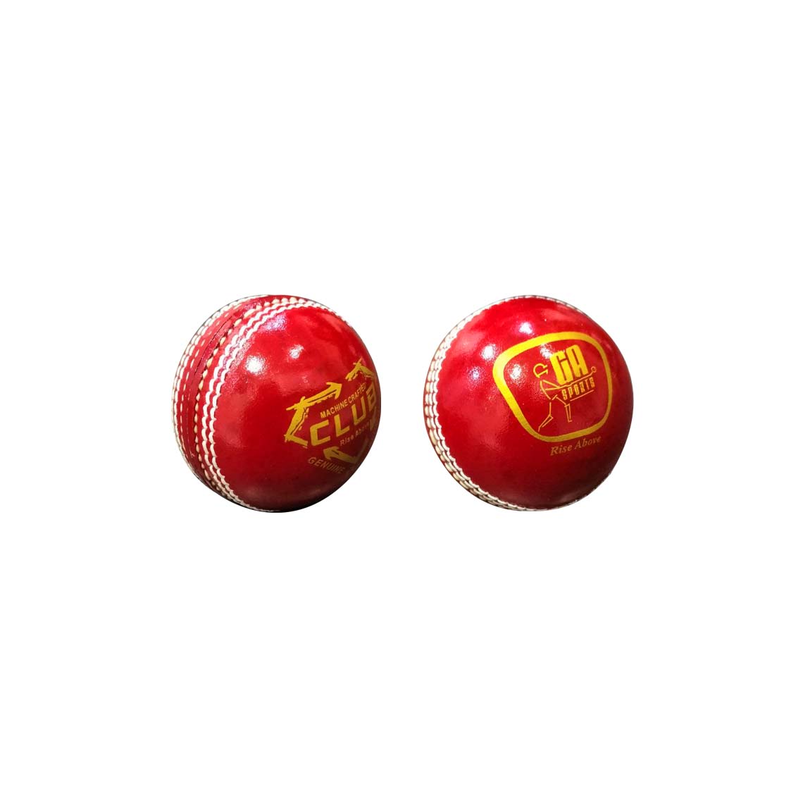 GA Club Cricket Leather Ball | Four-piece ball