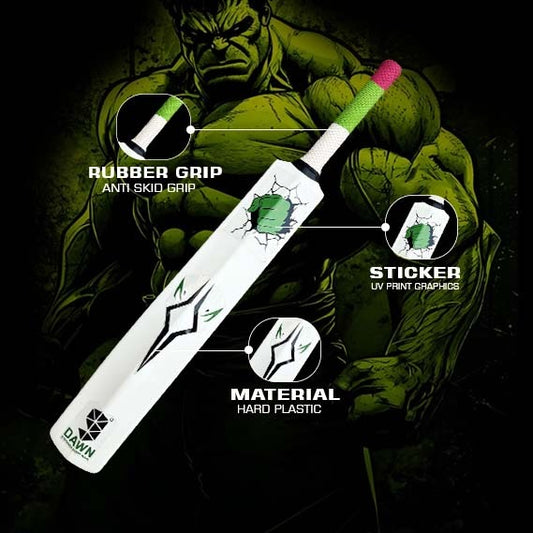 9° Dawn Hero Strike Hulk Turf Cricket Bat for Adults