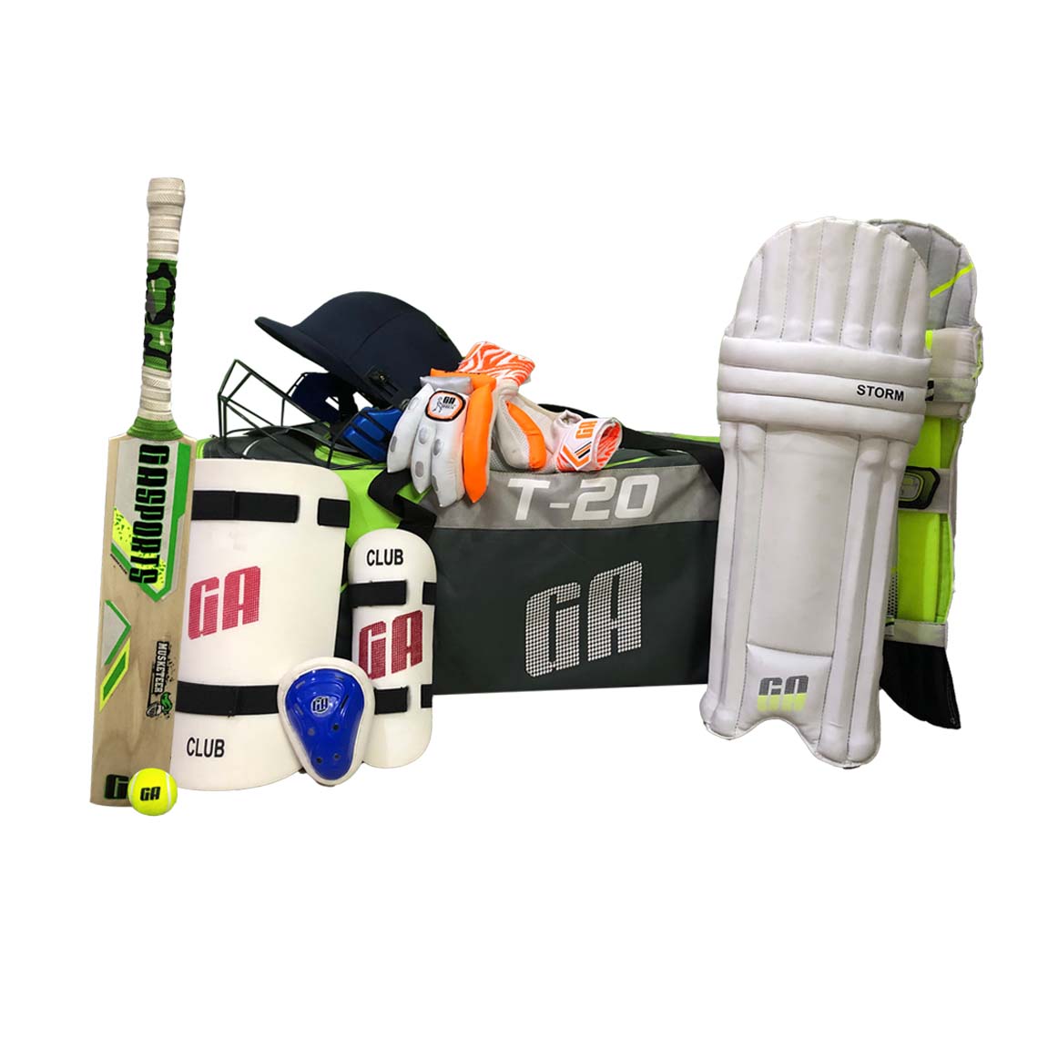 GA Kashmir Willow Cricket Kit